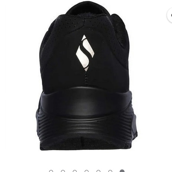 Sketchers Womens Street UNO Lace Up Sneaker. size 8 Wide. Like New Condition - Picture 9 of 14